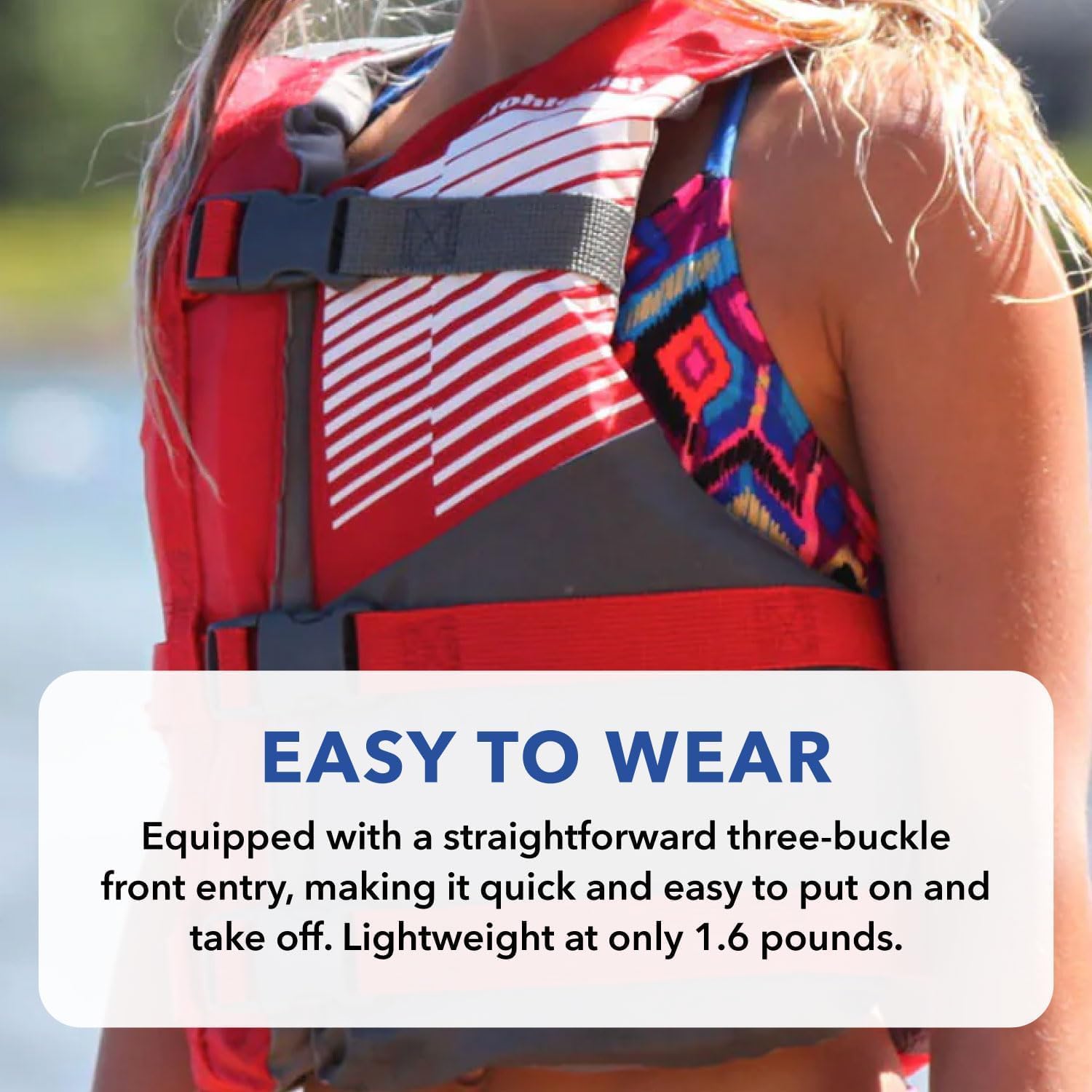 Stohlquist Universal Fit Adult Life Jacket PFD (4 Pack) Coast Guard Approved, for Men and Women 90+ lbs, Lightweight Neoprene and Adjustable, Ideal for Boating, Kayaking & Water Sports