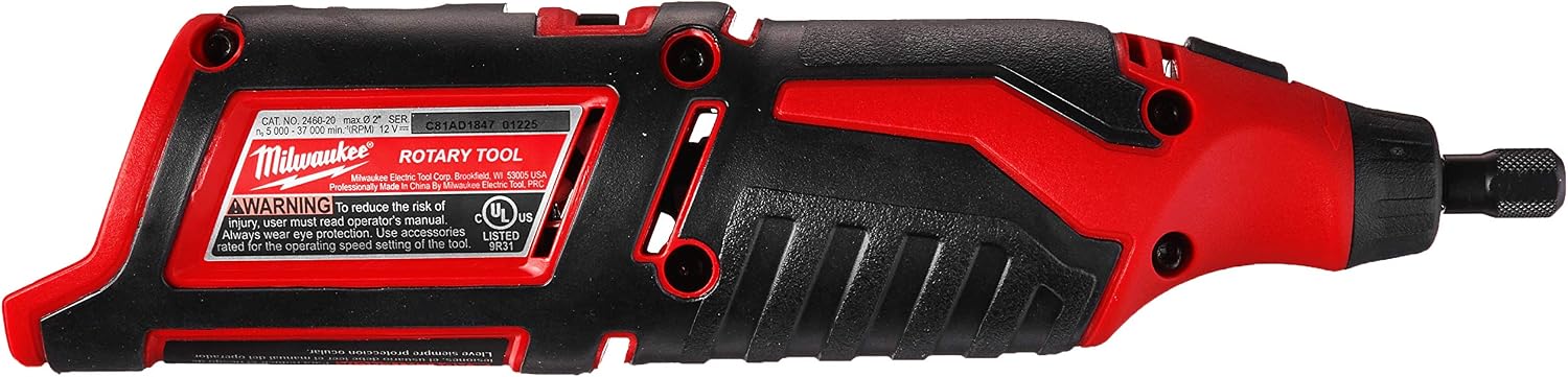 Milwaukee Cordless Rotary Tool, 12.0V