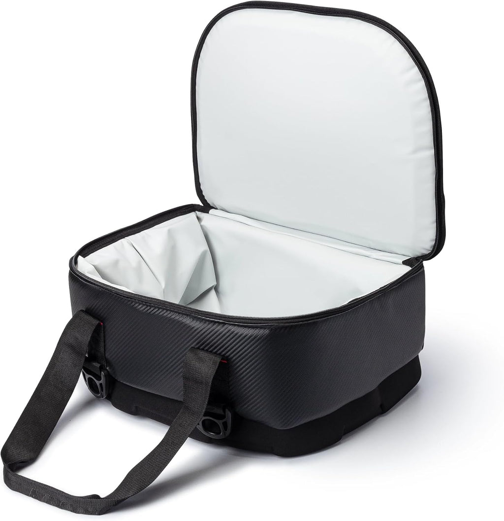 AO Coolers Stow-N-Go Carbon Soft Cooler, Low-Profile, Leakproof with High-Density Insulation, Holds Ice for 24 Hours