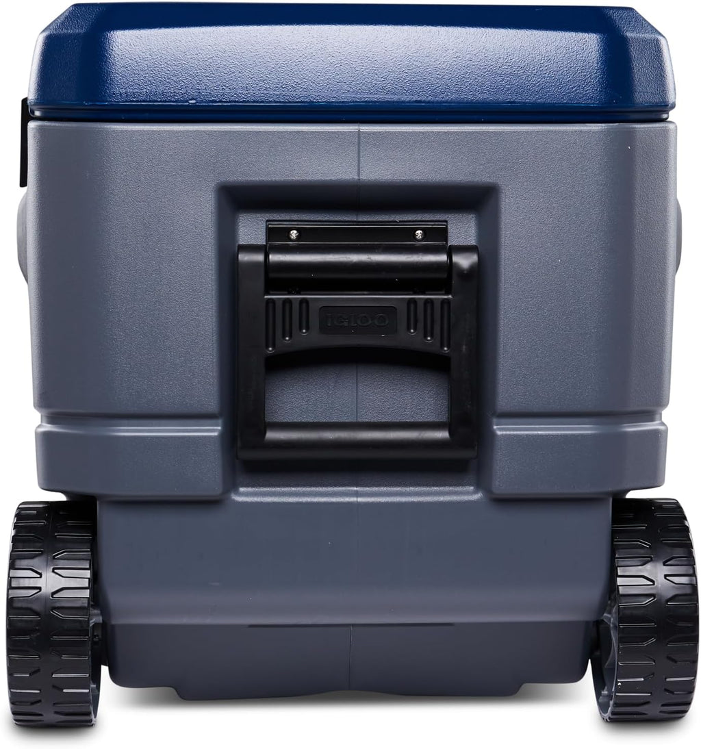 Igloo Maxcold Glide 110Qt Wheeled Cooler | Insulated Hard Shell Ice Chest