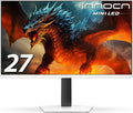 INNOCN 27' 2K QHD 2560 x 1440P 320Hz Monitor, Gaming Console Ready, Mini-LED Precisely Dimming, Monitor for Mac, HDR1000, 1ms, MPCS/ULL, FPS, HDMI 2.1, DP, Speaker, Pivot Adjustable Stand - GA27T1M