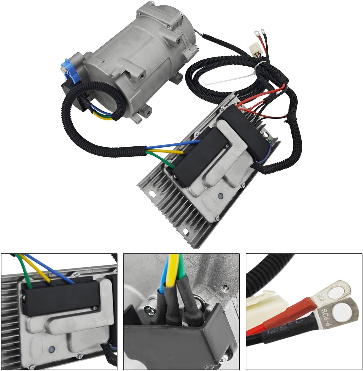 Universal AC Electric Compressor 20cc/r Air Conditioner Compressor AC.100.3851 for 12V Auto Compressor for R134a