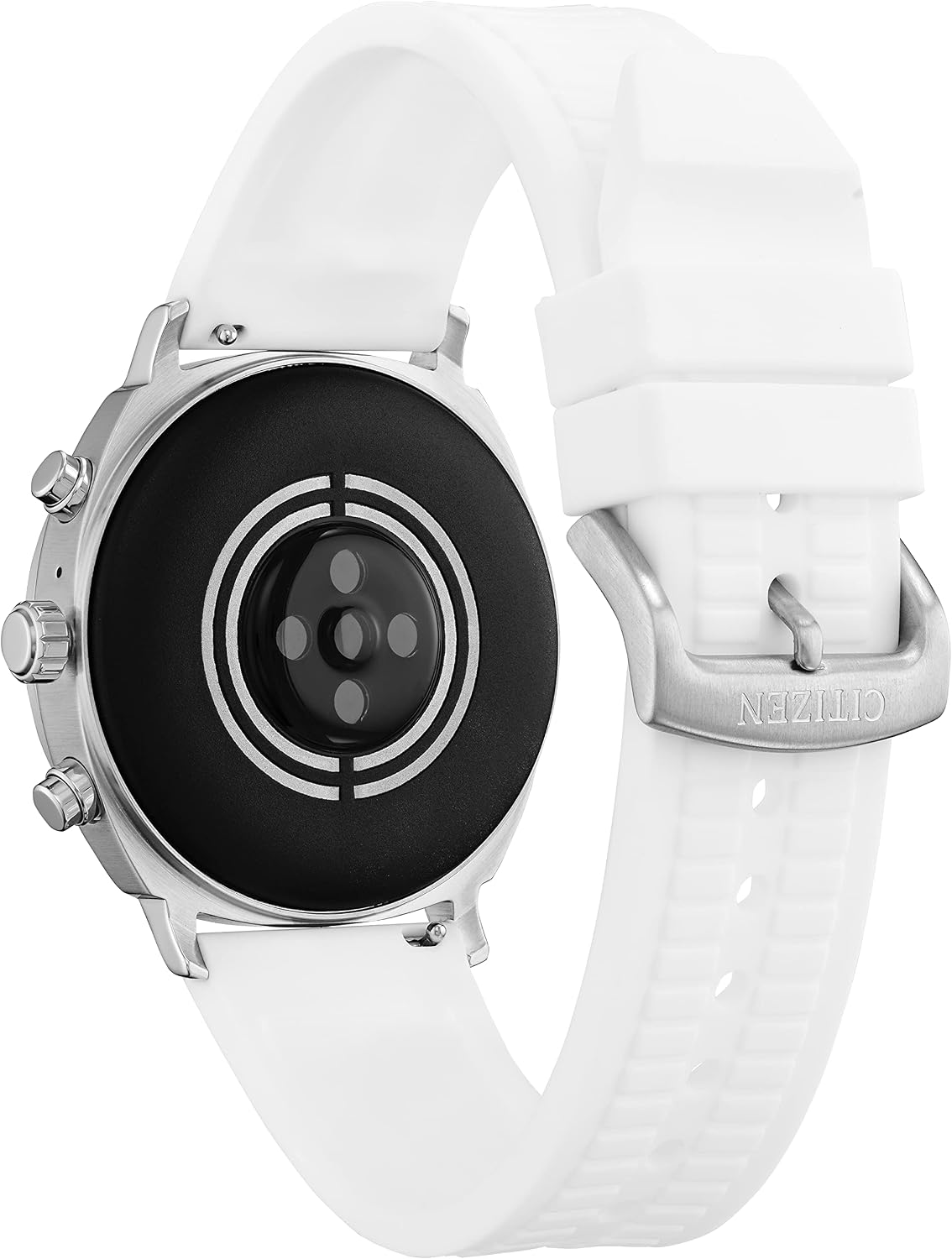 Citizen CZ Smart PQ2 41MM Unisex Smartwatch with YouQ App with IBM Watson® AI and NASA Research, Wear OS by Google, HR, GPS, Fitness Tracker, Amazon Alexa™, iPhone Android Compatible, IPX6 Rating