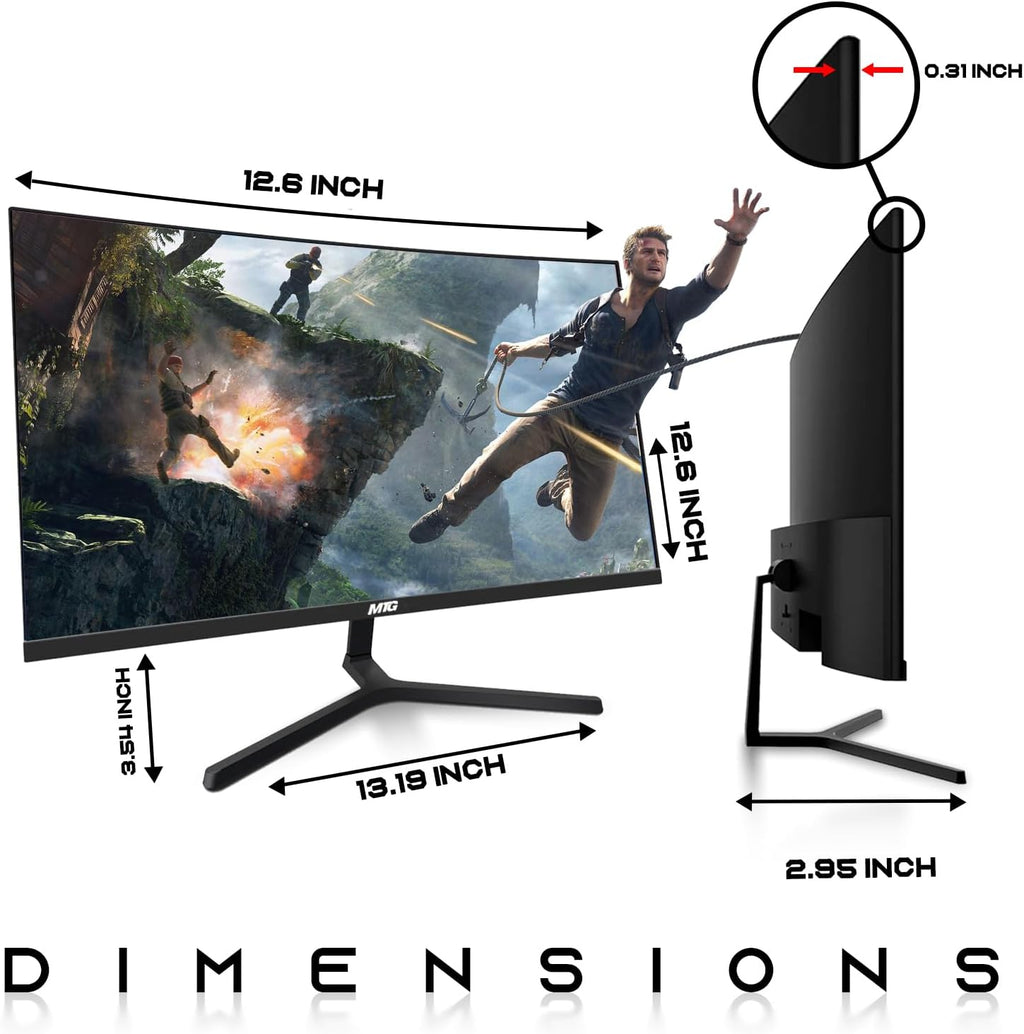 HP G3 Gaming Desktop, Green Edition – Intel Core i5 6th Gen | 16GB DDR4 Ram | 512GB SSD | GT 1030 | New 24 Inch Curved Monitors | Windows 11 (Renewed)