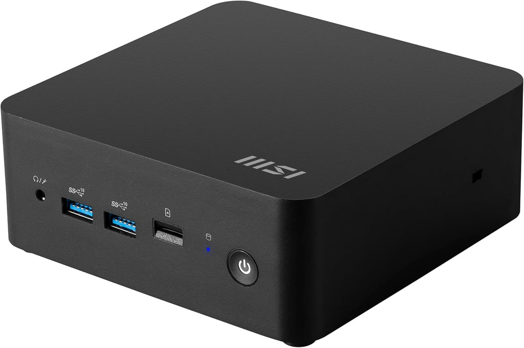 msi Cubi NUC Desktop, Intel Core 3-100U, 8GB Memory, 500GB SSD, WiFi 6E, Win 11 Home, 1 Year Warranty (1MG-011US)