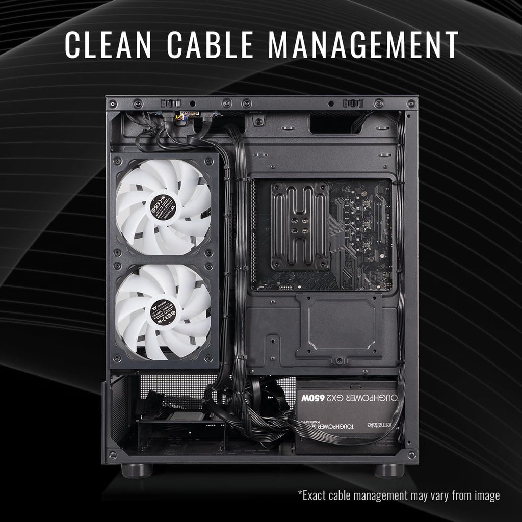 Thermaltake LCGS View i1470-170 Gaming Desktop (Intel Core™ i7-14700F, ToughRam 32GB DDR5 6000MT/s RGB Memory, NVIDIA® GeForce RTX™ 5070, 1TB NVMe M.2, WiFi, Windows 11) V17B-B760-570-LCS