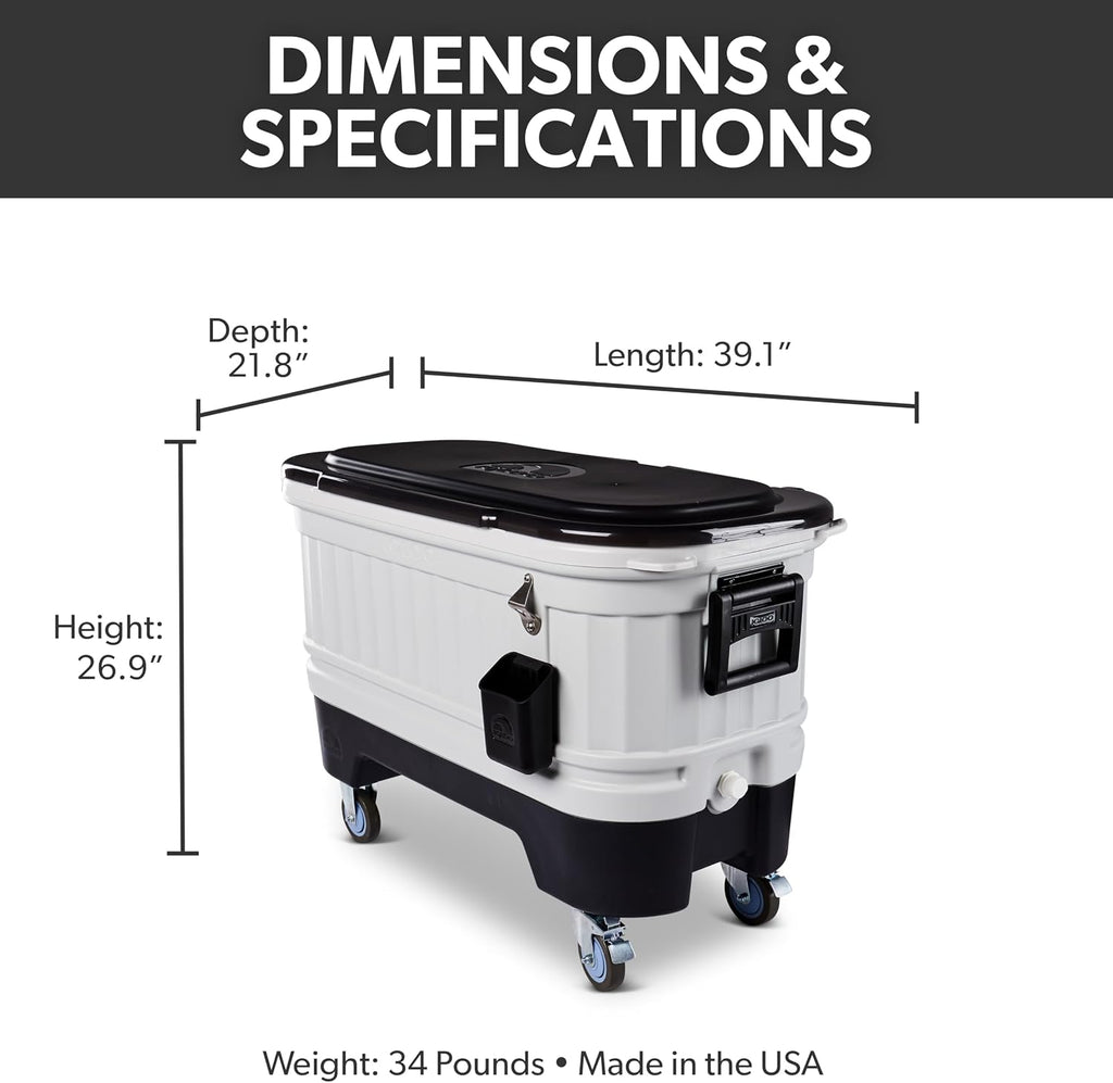 Igloo Hard Cooler | Polar & Party Bar Series | Insulated Ice Chests