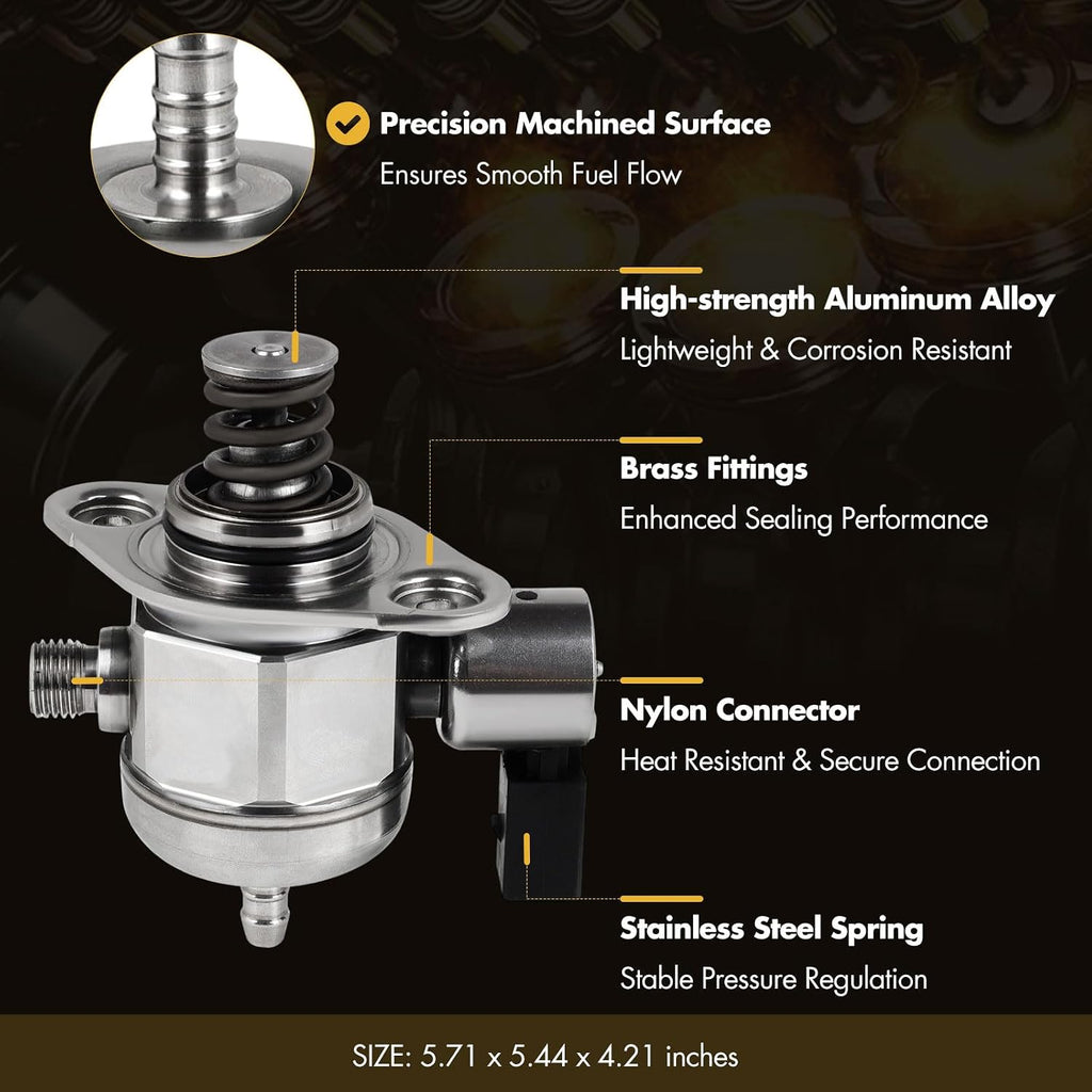 OCPTY High Pressure Fuel Pump Replacement 2015-2016 for Audi A3 1.8L, 2008-2014 for GTI 2.0L Replaces# GDP905, M73128, 06H127025N