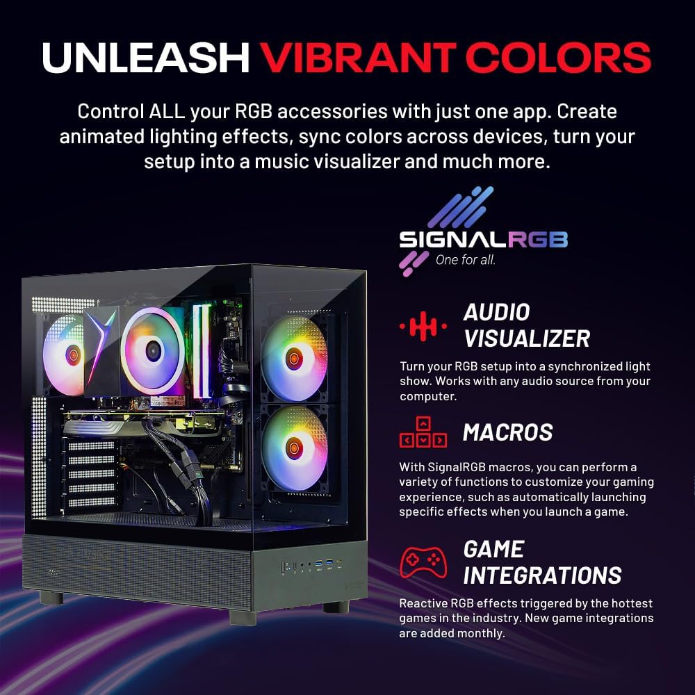 Skytech Gaming Azure 3 Desktop PC, Ryzen 7 7700 3.8 GHz (5.3GHz), NVIDIA RTX 5070 12GB, 1TB Gen4 NVMe SSD, 32GB DDR5 RAM 6000 RGB, 850W Gold PSU, Wi-Fi, Win 11