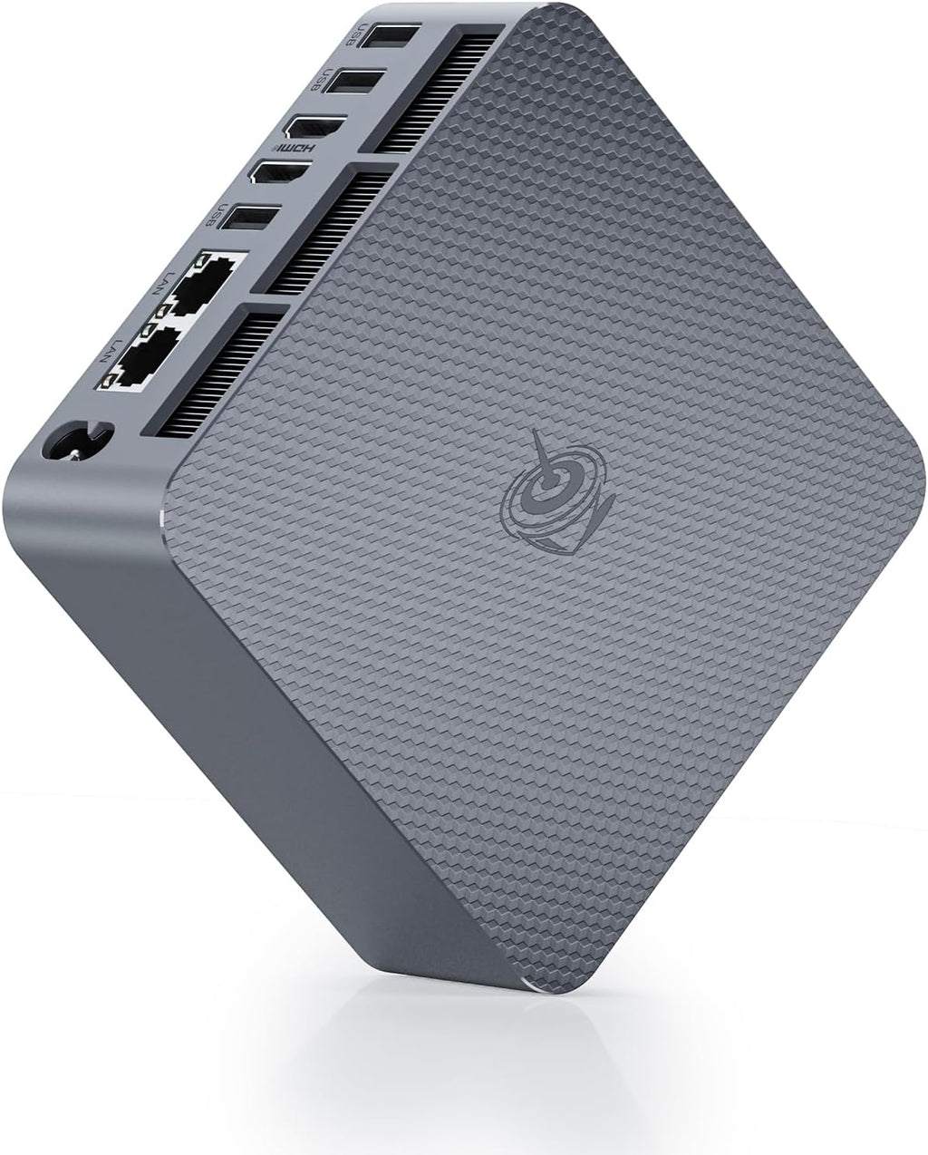 Beelink Ai Mini PC EQR6 6600U AMD Ryzen 5 Processor(6C/12T, up to 4.5GHz), Micro Computer 24GB LPDDR5 500GB SSD Built-in PSU, Mini Computers Dual HDMI/4K 60Hz/WiFi6/BT5.2 Home/Office/HTPC W11 Pro