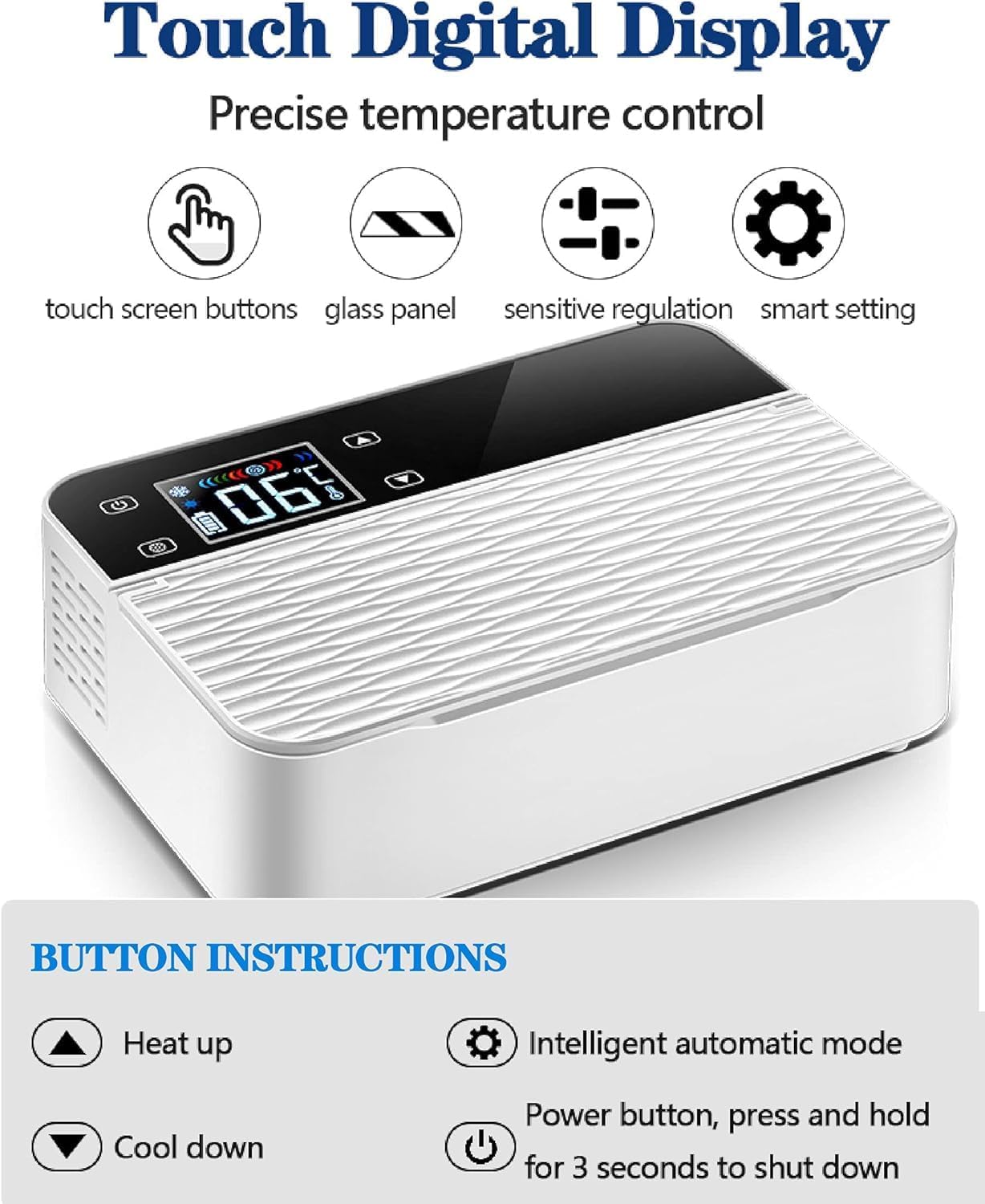 Portable Insulin Travel Bag Insulin Cool Box Refrigerator Insulin Fridge, Cooler Portable Electric Fridge for Insulin, and Insulin Cooler for Travel