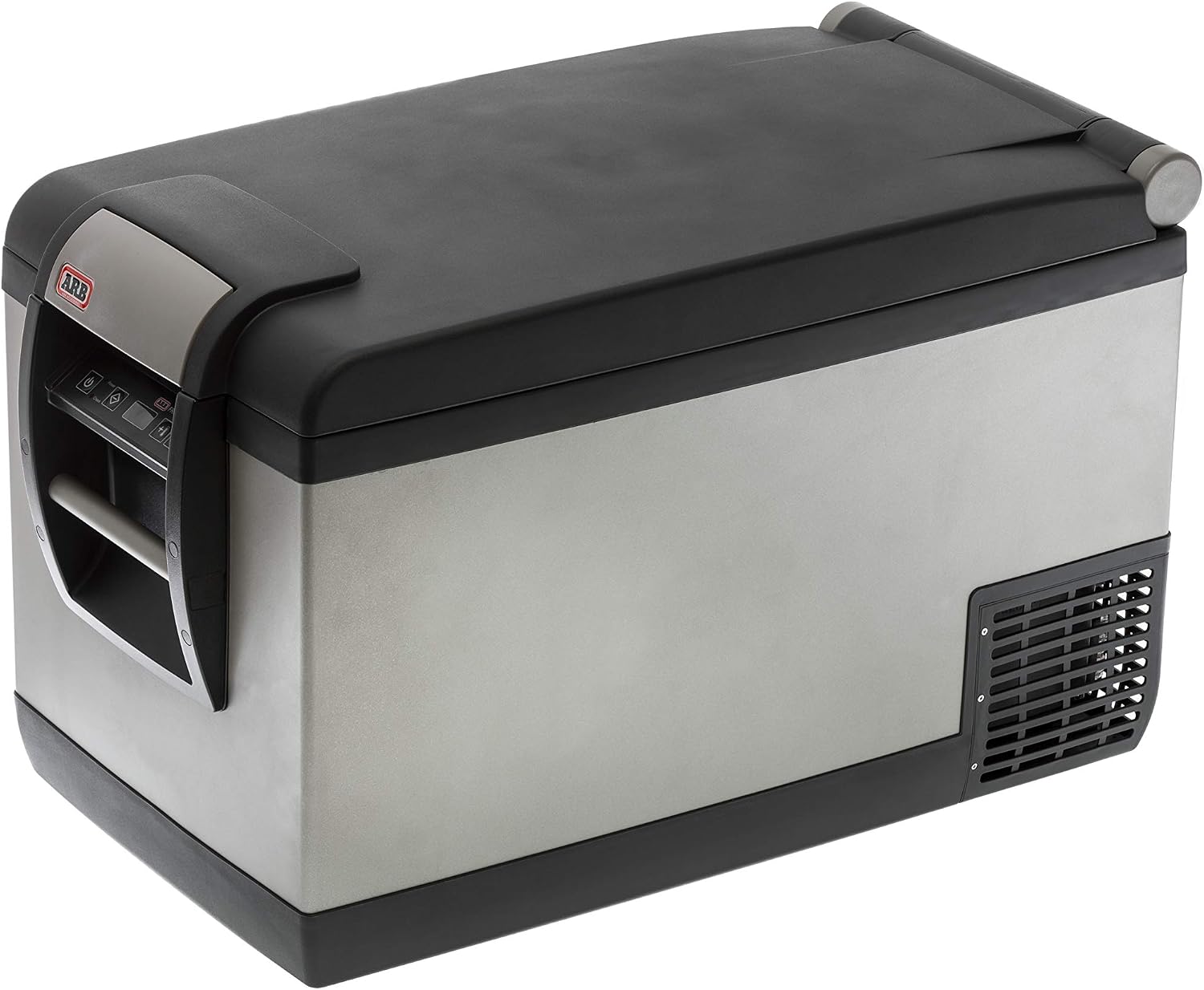 ARB 10801602 Portable Fridge Freezer 63 Quarts Electric Powered 12V/110V For Car, Boat, Truck, SUV, RV, Home Series II Black