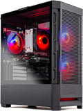 Skytech Gaming Blaze4 Mini Gaming PC, AMD Ryzen 5 9600X 3.9GHz, AMD RX 9060XT 8GB, 1TB Gen4 NVMe SSD, 16GB DDR5 RAM 6000, 650W Gold PSU, Wi-Fi, Win 11, Desktop