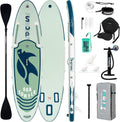 FunWater Inflatable Stand Up Paddle Board with Premium SUP Paddleboard Accessories, Anti-Slip EVA Deck, 11'6''/11'/10'6'' Paddle Boards for Adults & Youth of All Skill Levels