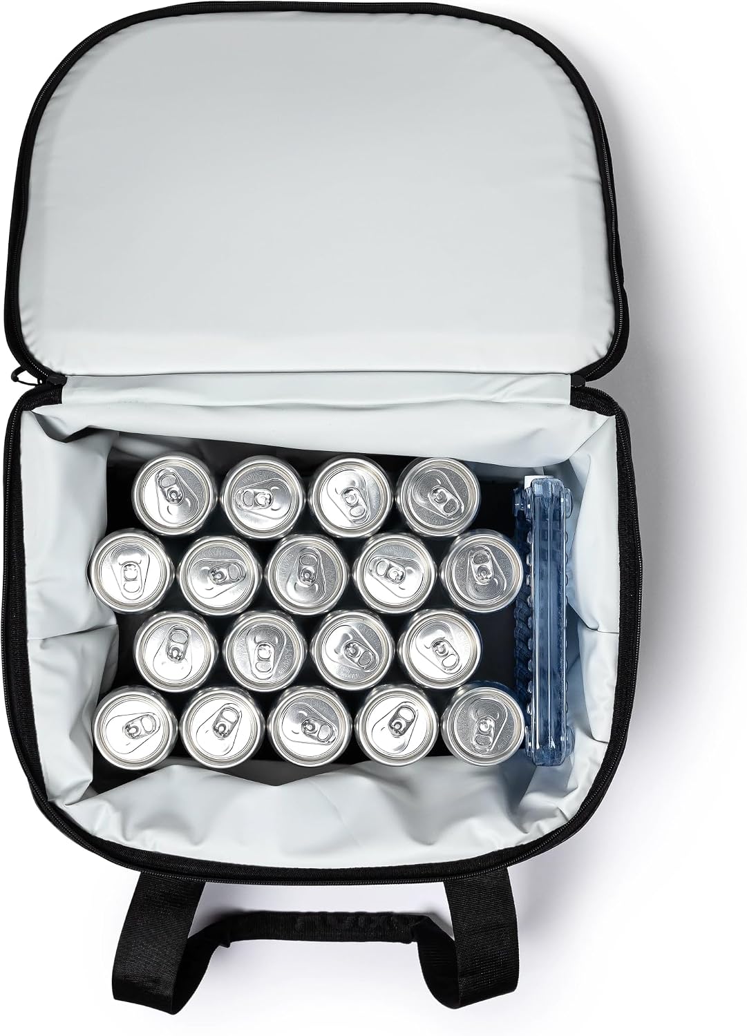 AO Coolers Stow-N-Go Carbon Soft Cooler, Low-Profile, Leakproof with High-Density Insulation, Holds Ice for 24 Hours