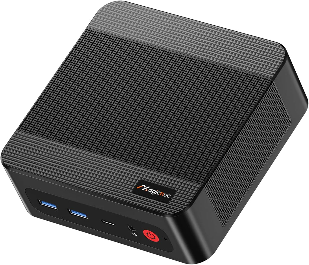 AG2 Mini PC with Ryzen 7 7840HS, 32GB DDR5 1TB PCIe4.0 SSD Mini Desktop Gaming PC with Radeon 780M, Dual LAN/Wi-Fi 6E/HDMI/DP/USB-C/BT 5.2