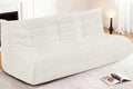 Bean Bag Chair,Giant Beanbag Chairs for Adults,Comfy Large Fireside Chair Lazy Sofa,Corduroy Bean Bag Lounger with Memory Foam Filled,Floor Sofa Couch for Home,Living Room (Beige, 3-Seater)