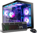 Gaming PC Desktop – Ryzen 7 5800X up to 4.7GHz, GeForce RTX 2080 8GB GDDR6, 16GB DDR4 RAM, 1TB NVMe SSD, WiFi 6 & BT 5.4, 9× ARGB Fans, 650W PSU, WIN11, RGB Keyboard & Mouse