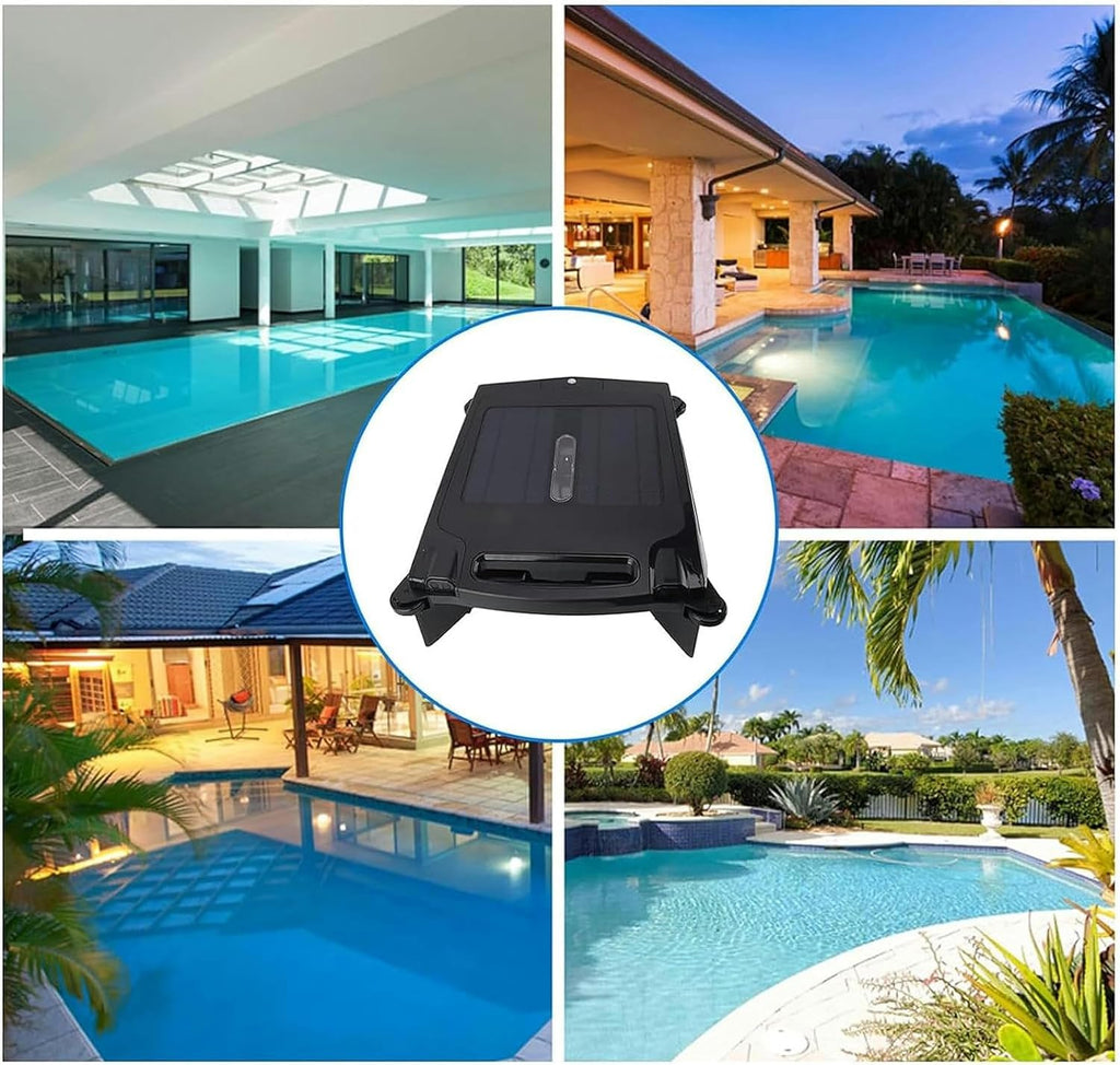 Automatic Robotic with Solar Energy, Pool Cleaner for High/Underground Pool, Automatically Adjust The Cleaning Direction
