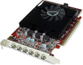 VisionTek Radeon HD 7750 2GB GDDR5 – 4K Resolution Support Graphics Card – Support up to 6 Monitors with Mini DisplayPort Outputs – AMD Eyefinity 2.0 – Suitable Graphics Card for Gaming PC