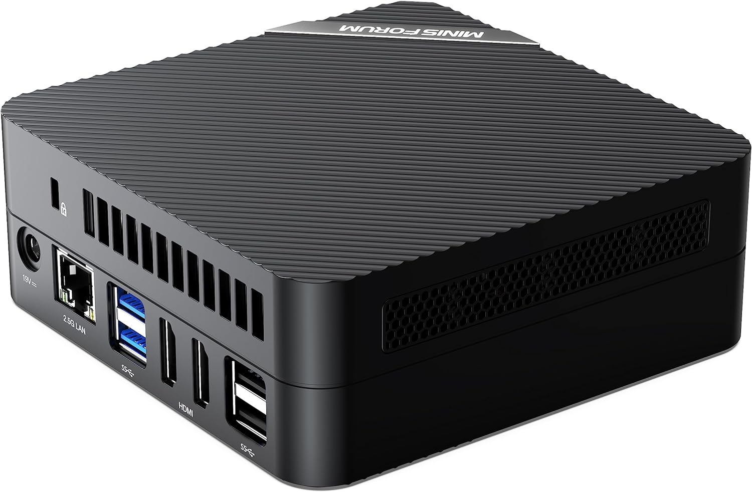 MINISFORUM UM773 Mini PC Barebone with AMD Ryzen 7 7735HS & AMD Radeon 680M,up to 4.75GHz Mini Computer, 2 x HDMI,1x USB4,4 x USB 3.0, WiFi 6,BT5. 2(NO RAM/SSD/OS)