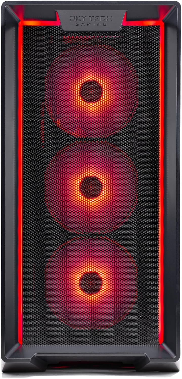 Skytech Gaming Nebula Gaming PC, Intel i5 14400F 2.5GHz, NVIDIA RTX 5060 Ti 8GB VRAM, 1TB NVMe SSD, 16GB DDR5 RAM 5200, 650W Gold PSU, Wi-Fi, Win 11, Desktop