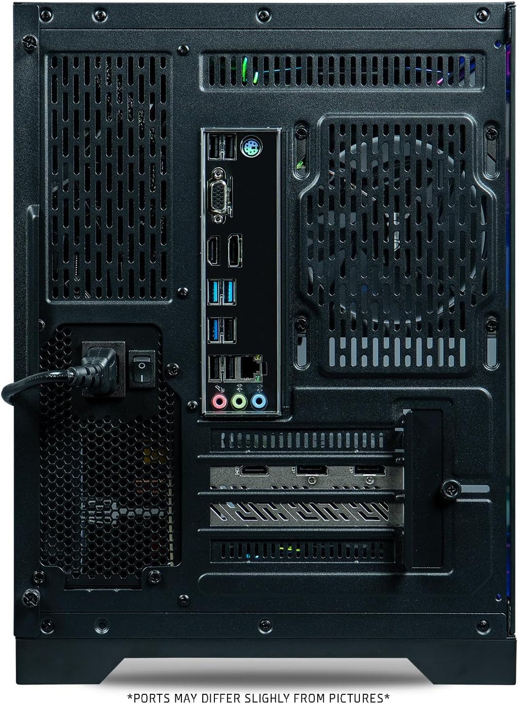 ViprTech Reaper 4.0 Gaming PC - AMD Ryzen 7 8700F (5.0Ghz Liquid Cooled), RTX 5070 12GB, 32GB DDR5 RAM, 2TB NVMe SSD, 800W Gold, VR-Ready, WiFi BT, Win 11, Desktop Computer, Black