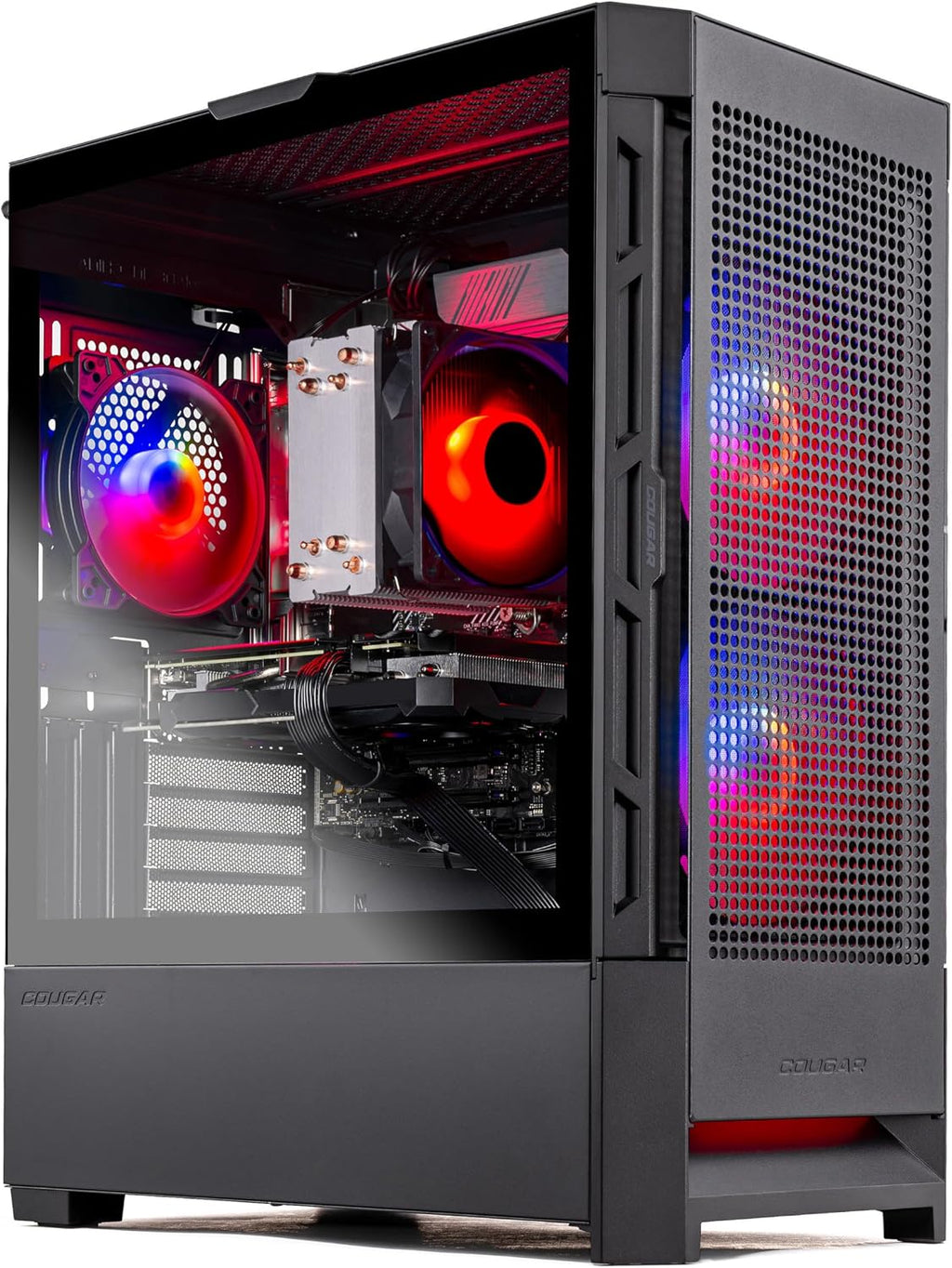 Skytech Gaming Blaze4 Mini Gaming PC, AMD Ryzen 7 5700 3.7GHz, NVIDIA RTX 5060, 1TB NVMe SSD, 16GB DDR4 RAM 3200, 650W Gold PSU, WI-FI 5, Windows 11, Desktop