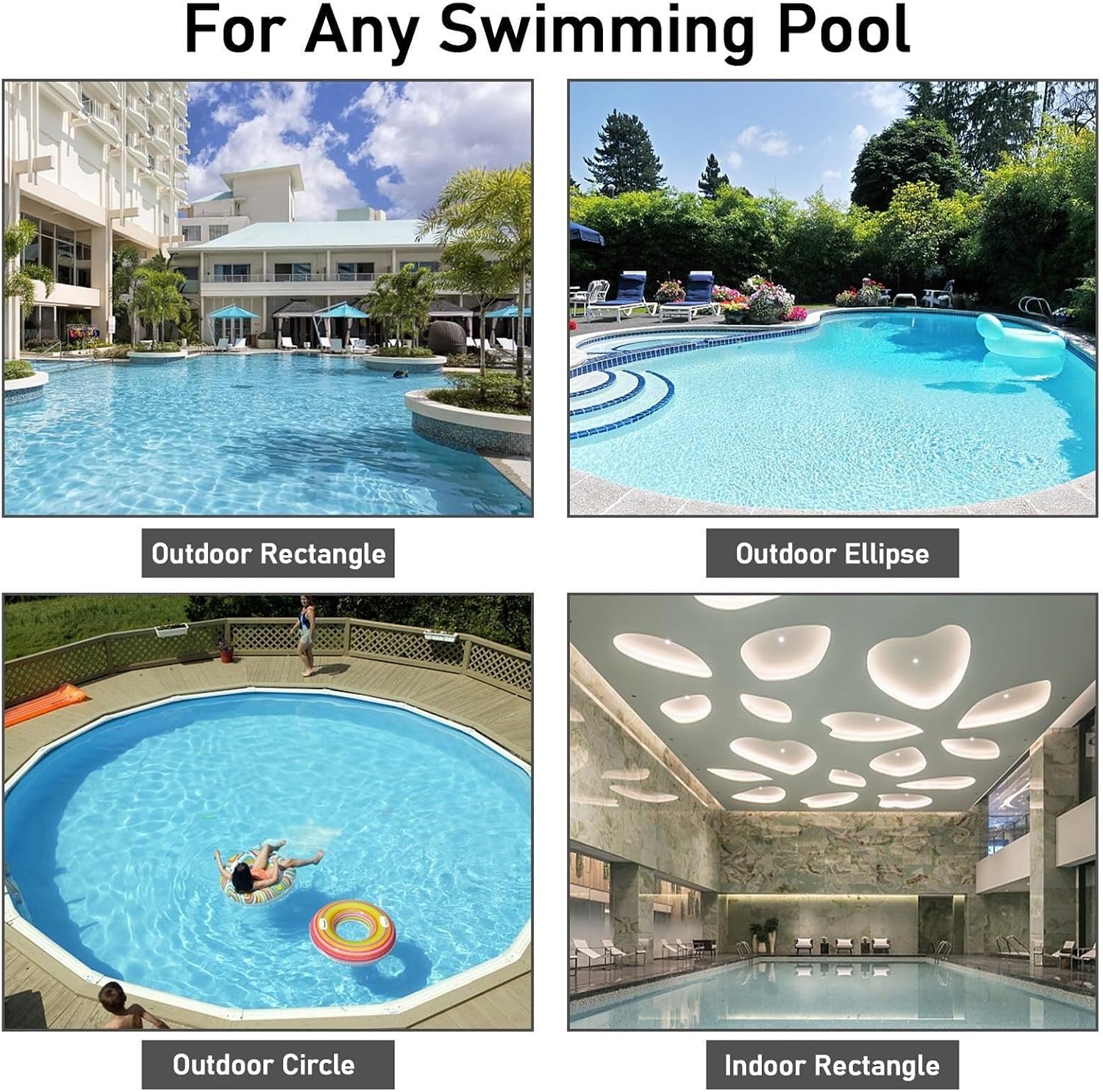 Automatic Pool Cleaning Robot, Wall Climbing Pool Cleaner with 3 Modes for Floors, Walls & Waterlines, 50ft Tangle- Cable, 120min Runtime for In-Ground & Above Ground Pools