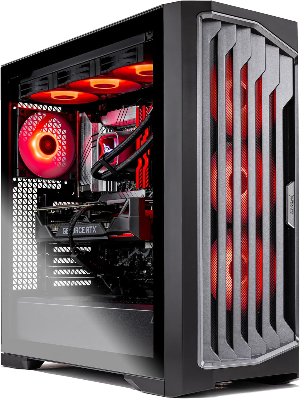 Skytech Gaming Legacy 4 Gaming PC, AMD Ryzen 7 9800X3D 4.7GHz, NVIDIA RTX 5090 32GB VRAM, X870 Board, 2TB Gen4 NVMe SSD, 64GB DDR5 RAM 6000, 1000W Gold ATX 3 PSU, 360 ARGB AIO, WI-FI 7, Windows 11