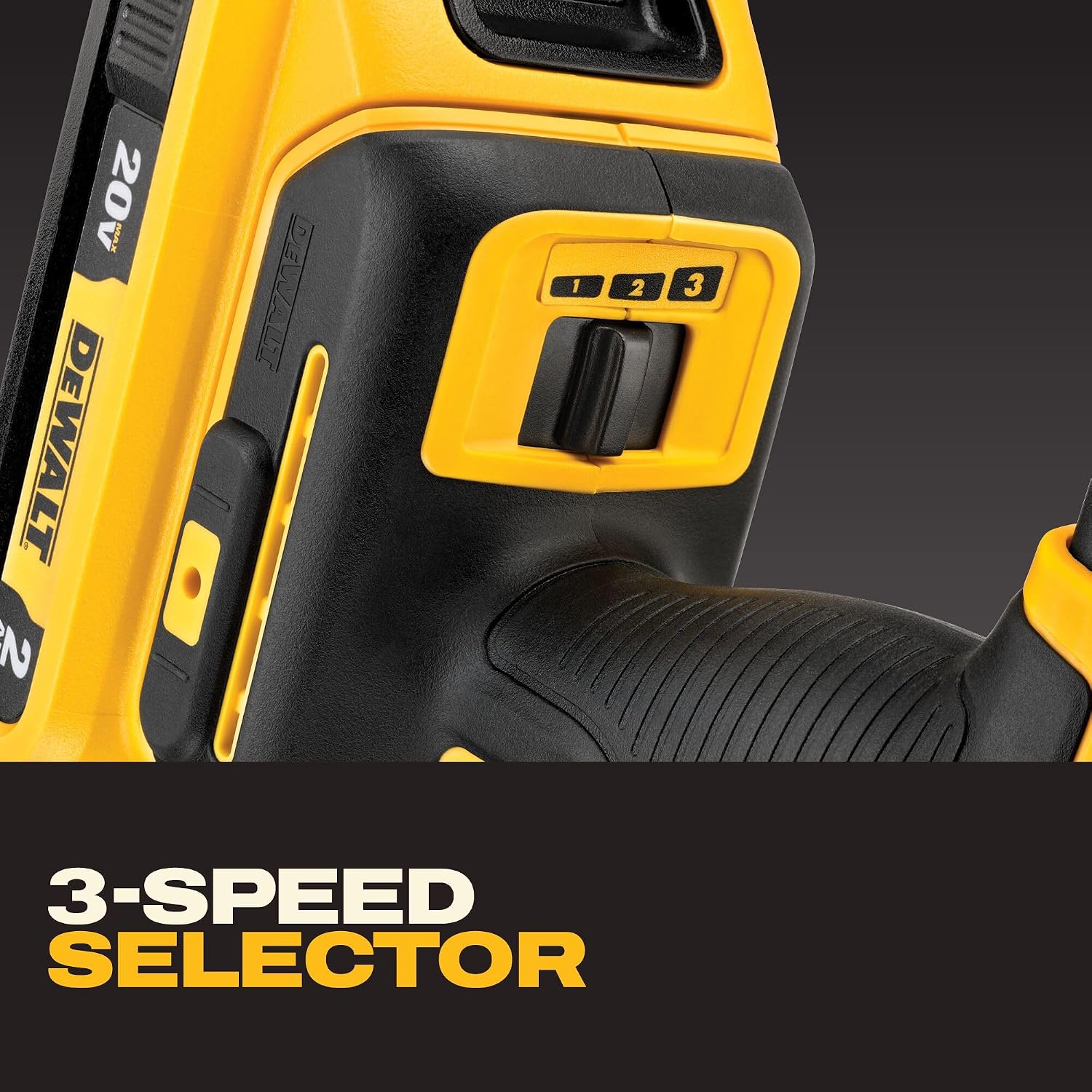 DEWALT 20V MAX XR Oscillating Multi-Tool Kit, Oscillating Tool Accessories, Cordless, 3-Speed, Quick Blade Change, Sand Paper, Blades, Battery and Charger Included (DCS356D1)