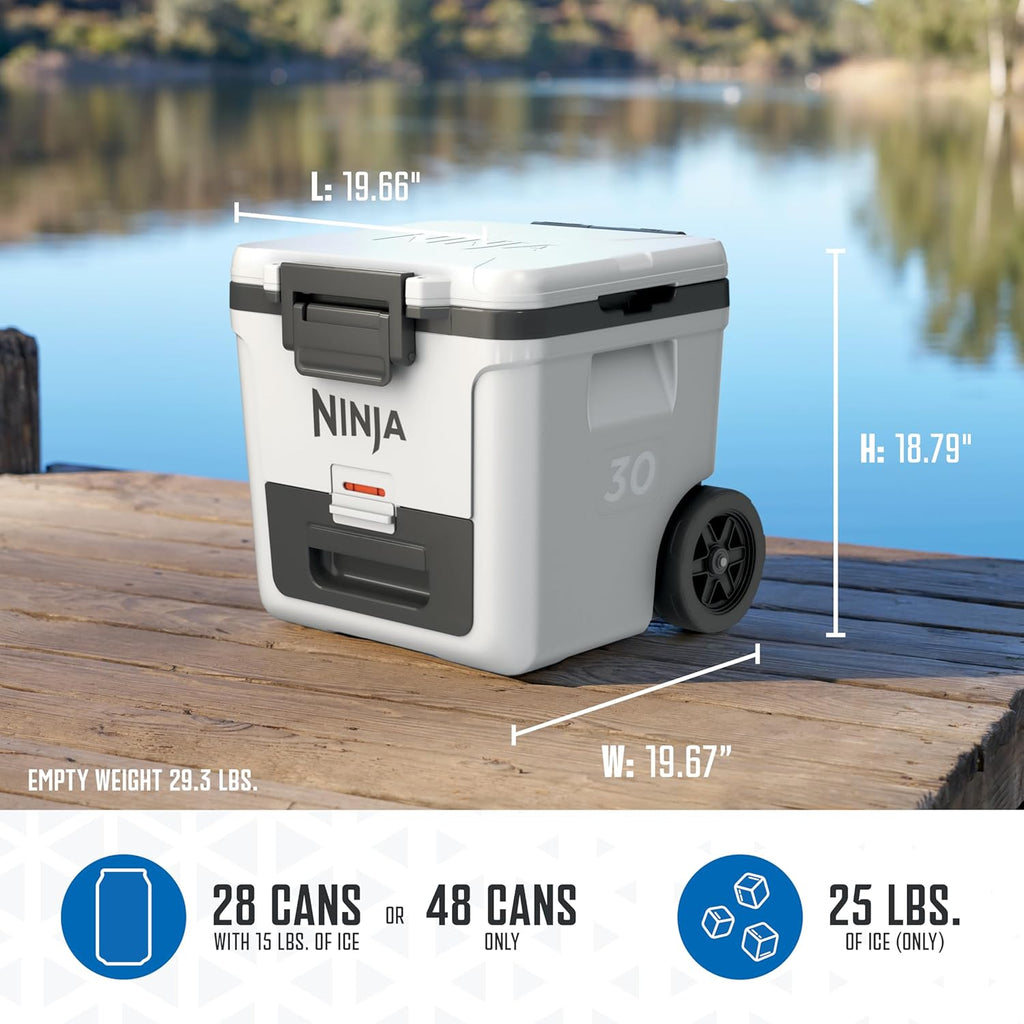 Ninja FrostVault 30QT Cooler with Wheels