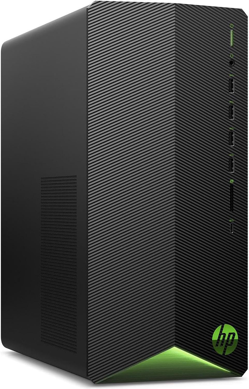HP Pavilion Gaming PC, AMD Ryzen 5 5600G Processor, 8 GB RAM, 512 GB SSD, Windows 11, Wi-Fi 5 & Bluetooth 4.2 Combo, 9 USB Ports, Pre-Built Gaming PC Tower, Mouse and Keyboard (TG01-2030, 2021)