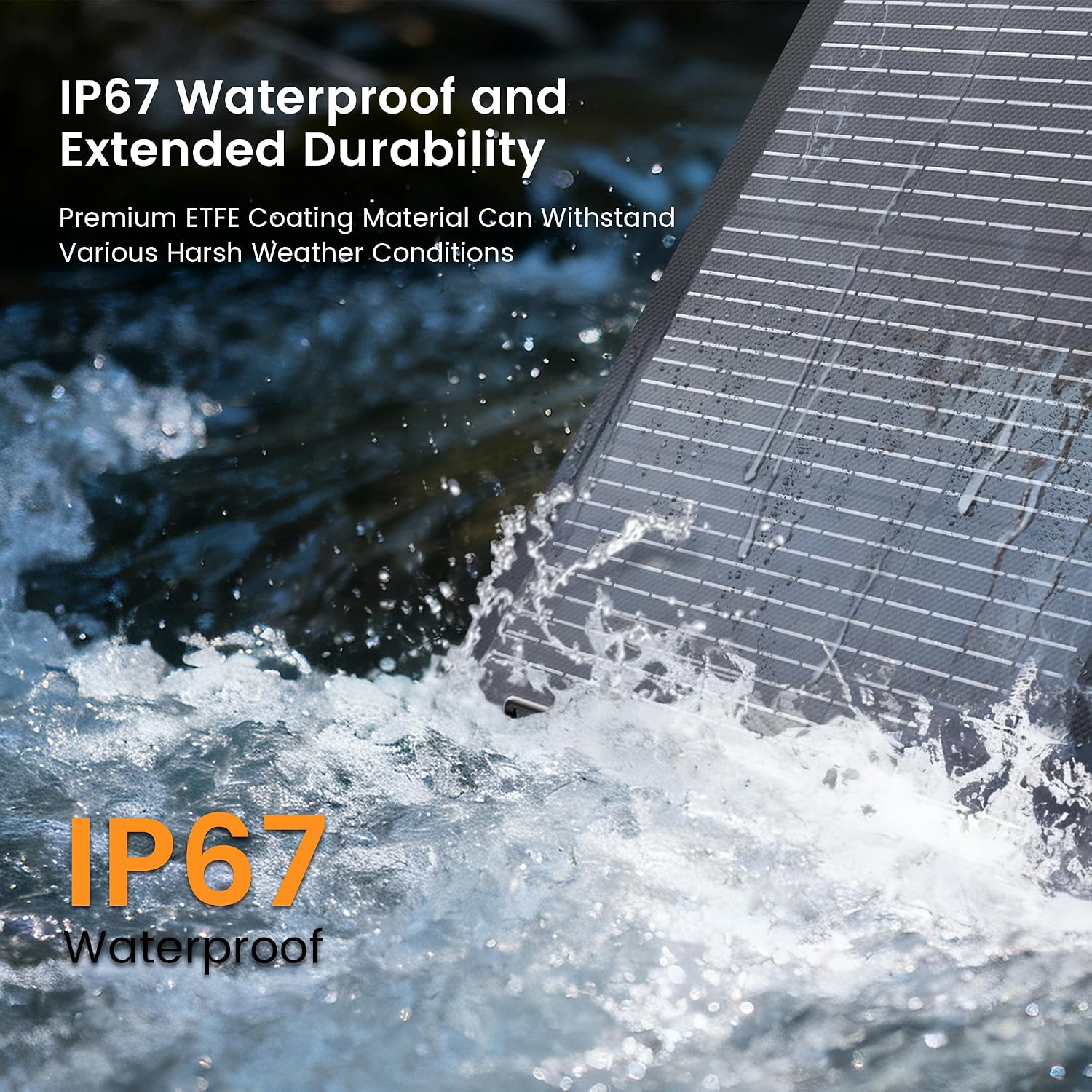 400W Portable Solar Panel Foldable Lightweight Charger with Upgraded Bracket, 36V Waterproof 400 Watts Solar Panels for RV, Campervan, Power Outages, Sheds, Outdoor Off Grid Essentials