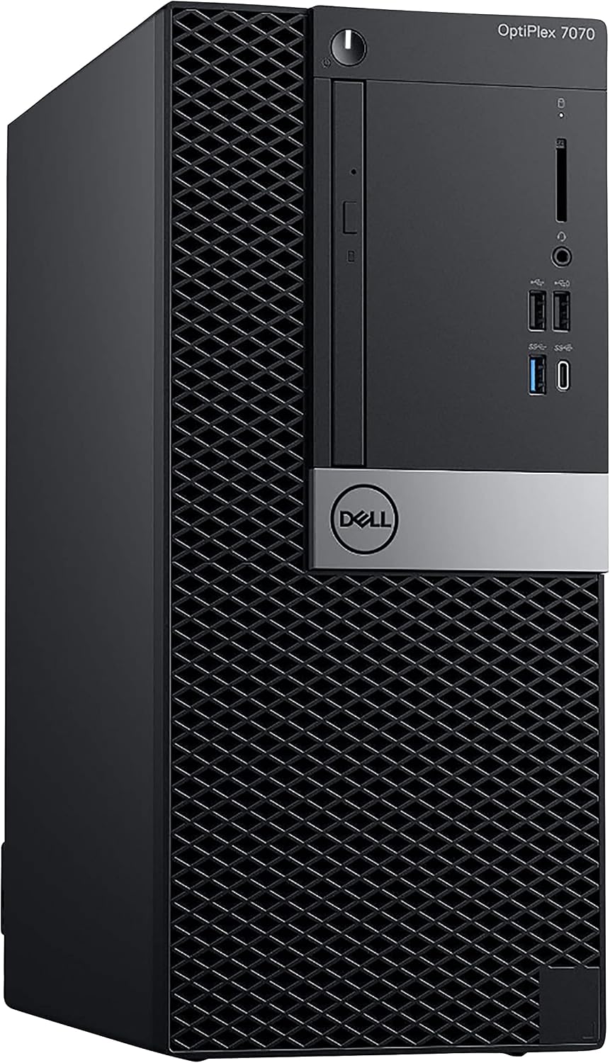 Dell Prebuilt Gaming Desktop Computer | Nvidia GeForce GT1030 2GB | Intel i7-9700 | 32GB RAM, 1TB SSD + 4TB HDD | Wi-Fi 5G + BT | Windows 11 Pro (Renewed)