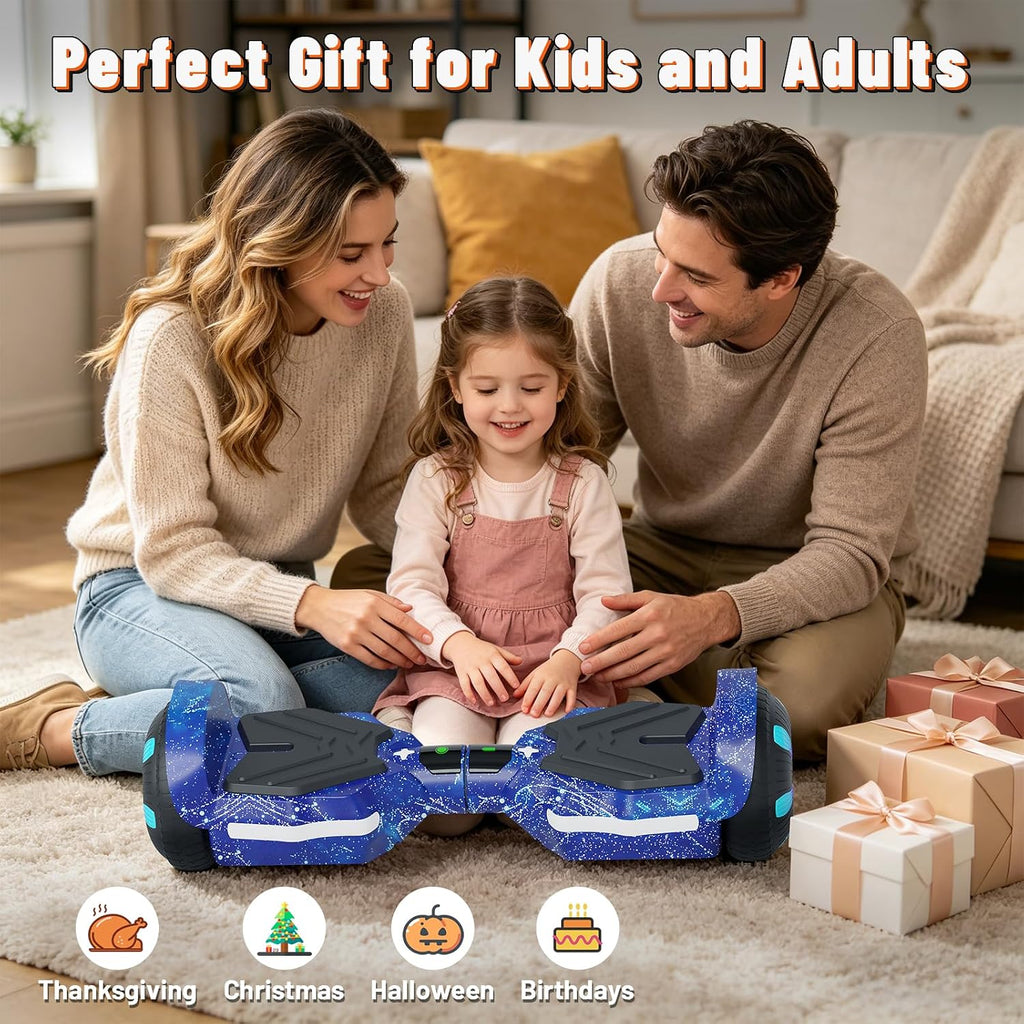 SIMATE Scooter, Bluetooth Speakers and LED Light-Up Wheels, APP Control, Dual 250W Motors, 8.5 mph Max Speed & 8.5 Miles Max Range, Gifts for Kids Adults Girls Boys