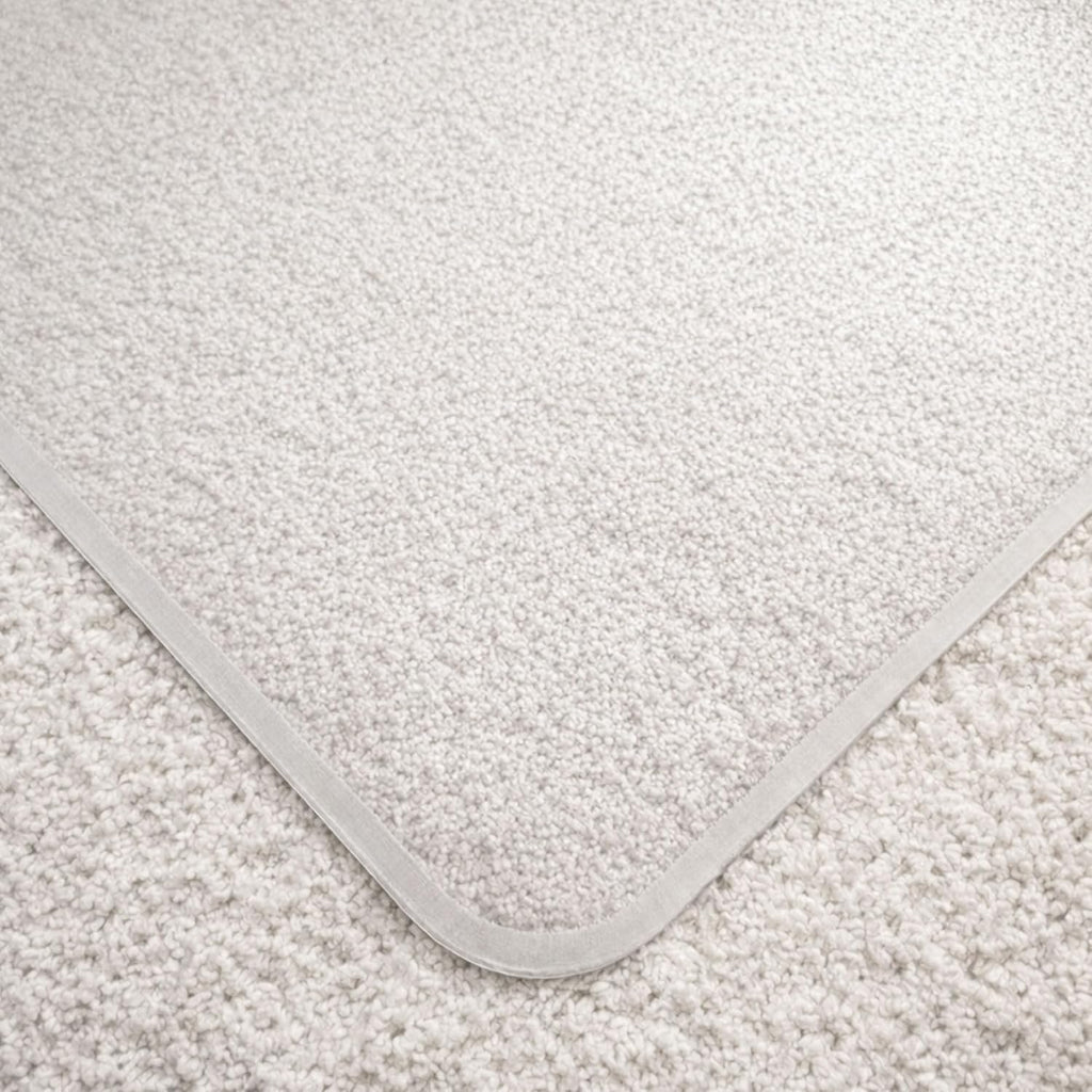 Marvelux Extra Thick Heavy Duty Polycarbonate Office Chair Mat & Floor Protector for Plush, High Pile & All Carpeted Floors & Hardwood Flooring, Clear Rectangular Chair Mat 35' x 47' x 1/5' Thick