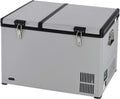 Whynter 90 Qt. Portable Refrigerator / Portable Freezer for Travel - Chest Freezer / Fridge for Car, Camping, RVs & More, -8°F to 50°F Temperature Range, AC 110V/ DC 12V, FM-901DZ, Charcoal