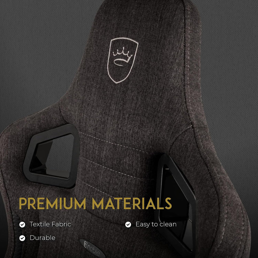 noblechairs Epic Reclining Gaming Chair and Reclining Office Chair, Textile Fabric, Tx Anthracite