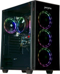 Periphio Terra Gaming PC, AMD Ryzen 5 5600GT up to 4.6 GHz with Radeon Vega 7 Graphics, 32GB DDR4 RAM, 1TBNVMe SSD, WiFi, Windows 11 Home Desktop Computer, RGB, Black, 1080p PC Gaming
