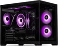 STORMCRAFT Sirius AI Gaming Desktop, AMD R7-8700F, GeForce RTX 5060, 32GB DDR5 6000Mhz RGB Memory, 1TB m.2 NVMe SSD, USB Type-C, VR-Ready, WiFi BT, Windows 11 Home for PC Gamer