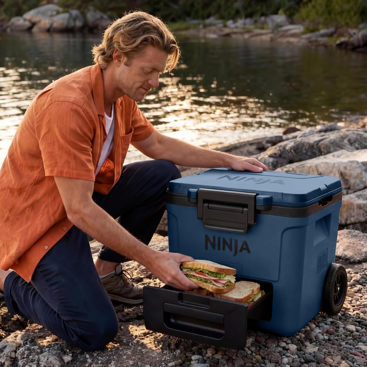 Ninja FrostVault 30QT Cooler with Wheels