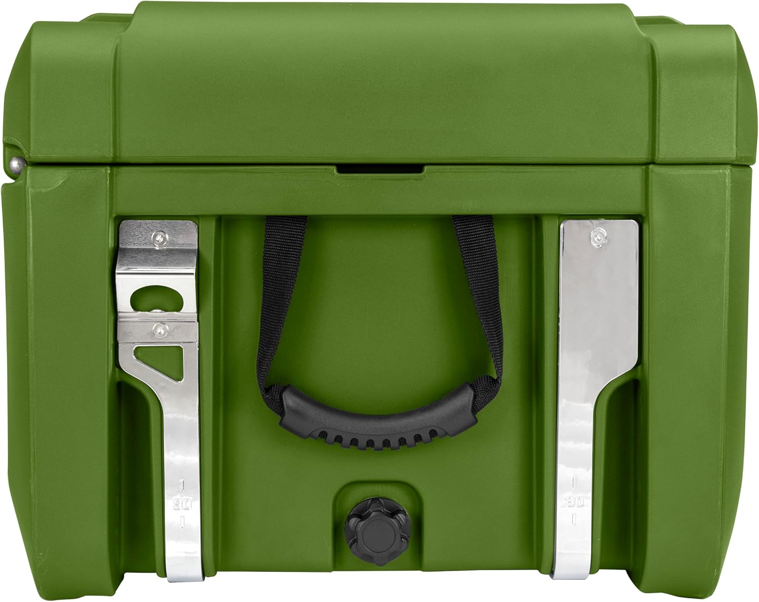 SRX-90 Overlanding Cargo Case – 90L Waterproof Storage Box for Camping, Off-Road & Truck Bed Gear – Heavy-Duty Lockable Storage with Gas Strut Lid, Stackable Design & Interior Organizer Tray (Green)