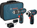 Bosch 12V Max Cordless 2-Tool Combo Kit with Drill/Driver and Impact Driver (CLPK22-120)