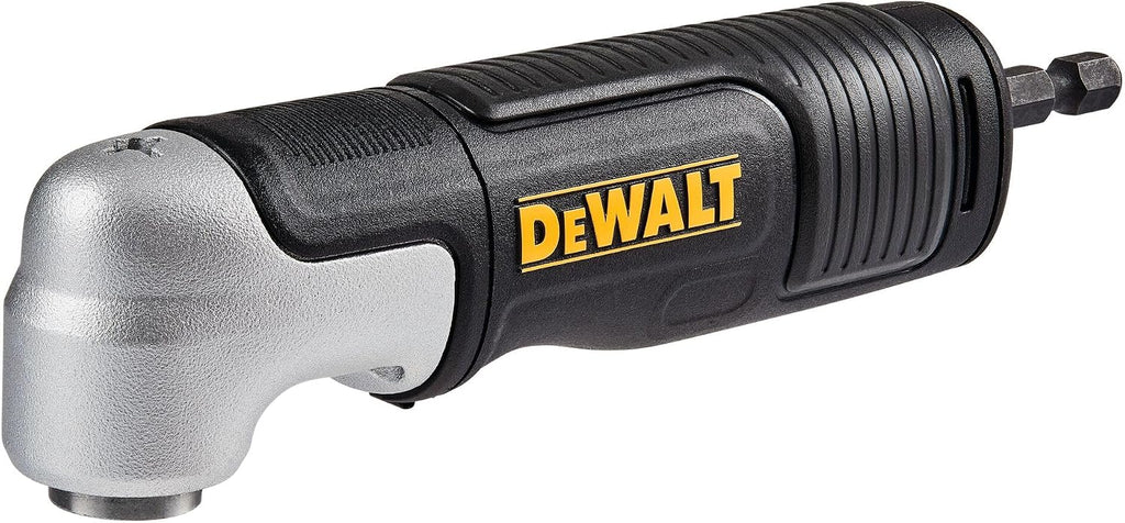 DEWALT FLEXTORQ Right Angle Drill Attachment,4-in-1 System,12-Inch Compact,Straight Flexible Shaft 90 Degree Drill Adapter (DWAMRASETFT),(Pack of 5)