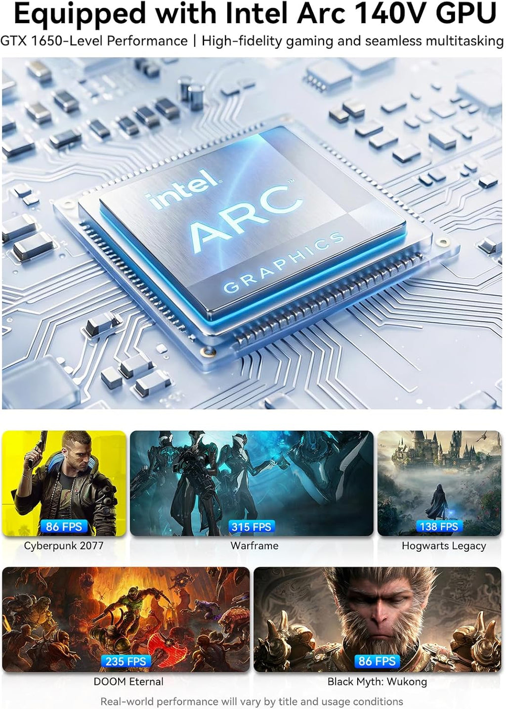 GMKtec K13 Mini PC AI Intel Ultra 7 256V (up to 4.8GHz) 16GB DDR5 1TB PCIe 4.0 SSD Gaming Mini Computer, 2X M.2 Expansion Slots, HDMI, USB4 Screen 8K Display