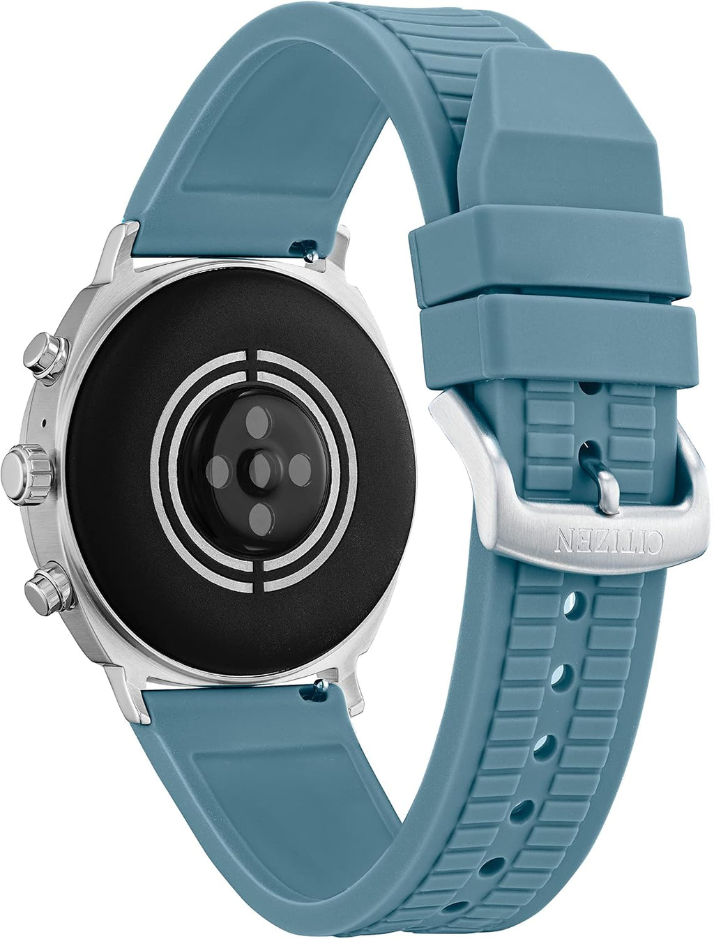 Citizen CZ Smart PQ2 41MM Unisex Smartwatch with YouQ App with IBM Watson® AI and NASA Research, Wear OS by Google, HR, GPS, Fitness Tracker, Amazon Alexa™, iPhone Android Compatible, IPX6 Rating