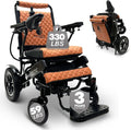 Lightweight Electric Wheelchair for Adults – Remote Controlled Foldable Power Chair – Portable Travel Mobility Aid