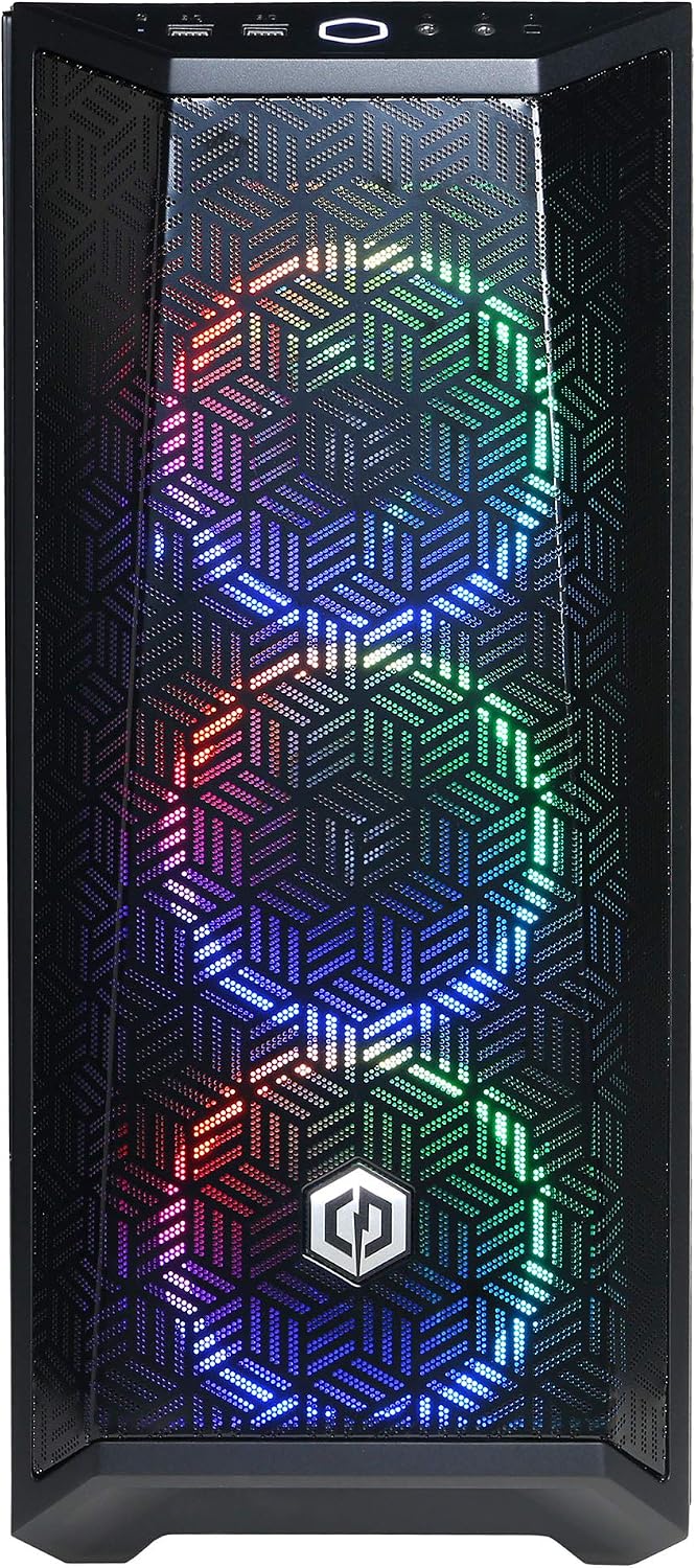 CYBERPOWERPC Gamer Xtreme VR Gaming PC, Intel Core i5-12400F 2.5GHz, GeForce RTX 3050 8GB, 16GB DDR4, 500GB NVMe SSD, WiFi & Win 11 Home (GXiVR8060A16), Black
