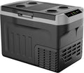 EKOJUCE 12 Volt Refrigerator, 21L Compressor Electric Cooler, Car Refrigerator 12/24V DC & 110-240V AC for Camping, Fishing